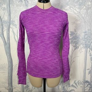 Lululemon Runderful Long Sleeve Top in Heathered Tender Violet 6 Style #W3M52S